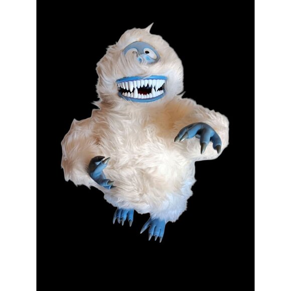 Playing Mantis 17” BUMBLE ABOMINABLE SNOW MONSTER Plush Rudolph 2001 Not Working - Picture 4 of 11